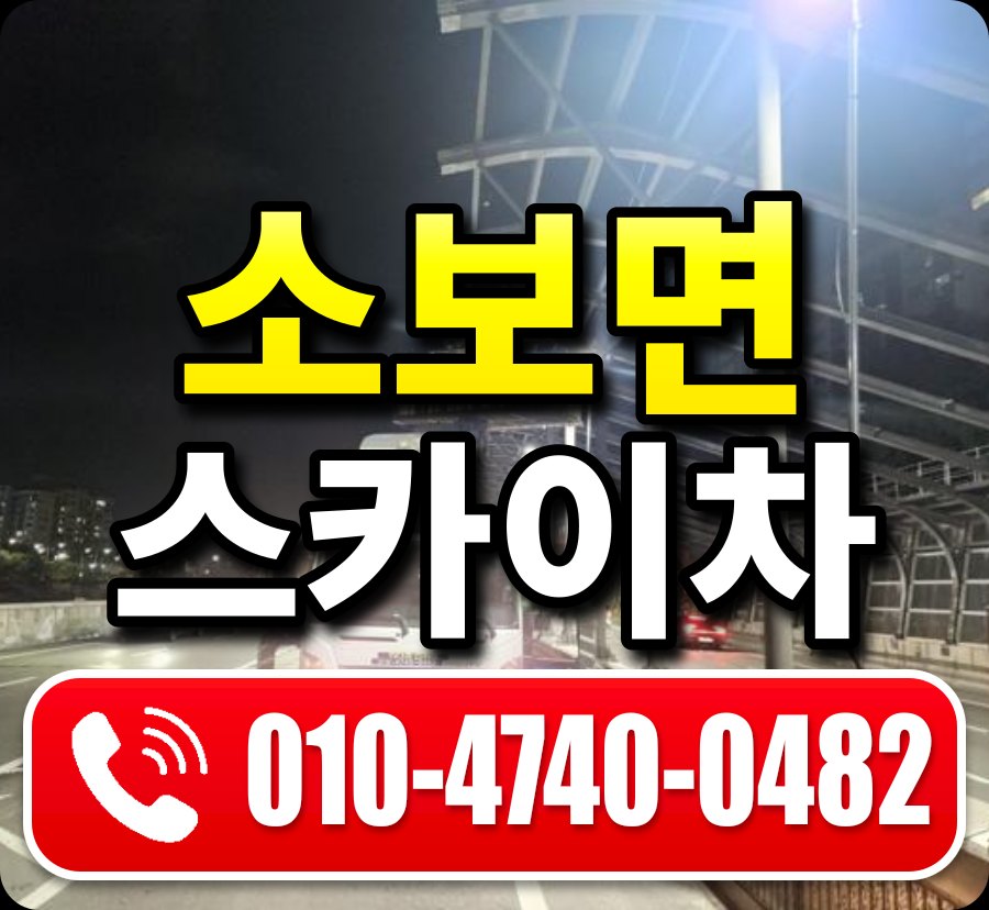 소보면 스카이차 010-4740-0482