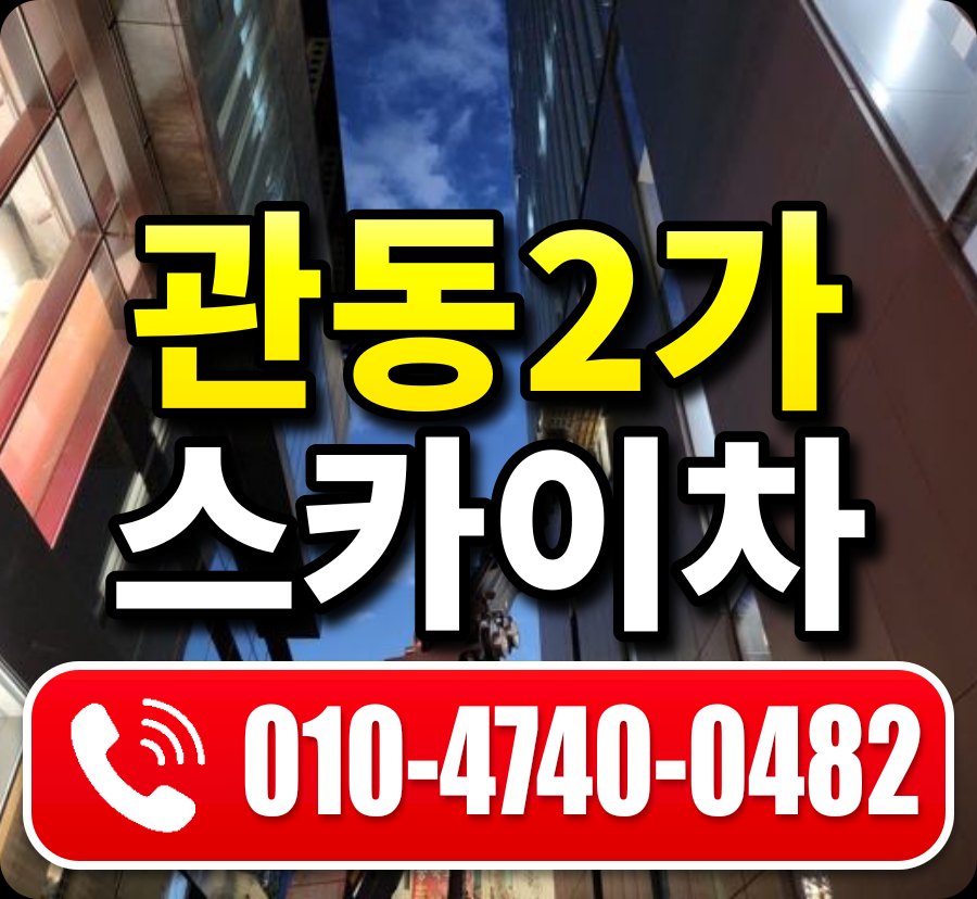 관동2가 스카이차 010-4740-0482