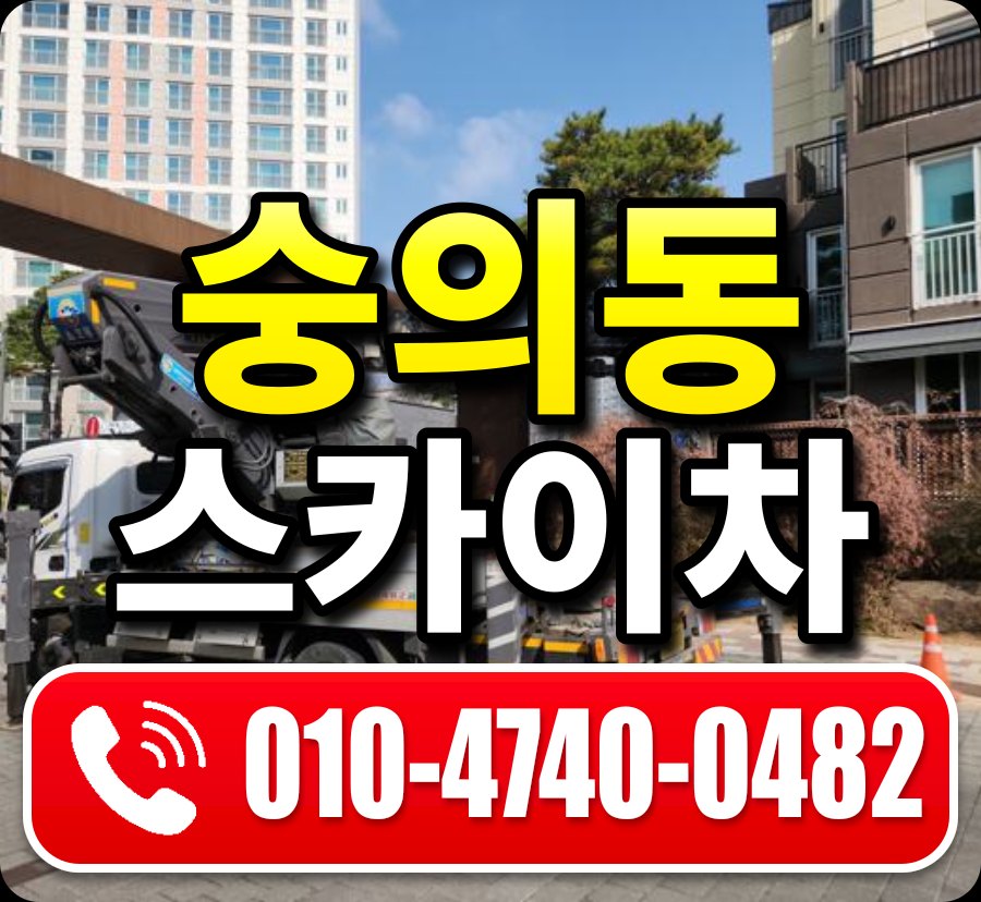숭의동 스카이차 010-4740-0482