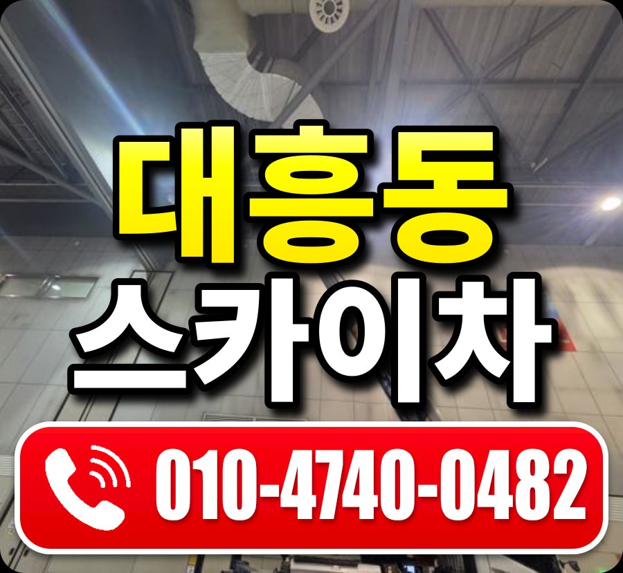 대흥동 스카이차 010-4740-0482