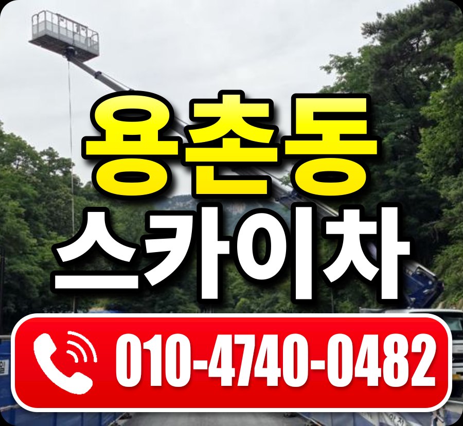 용촌동 스카이차 010-4740-0482