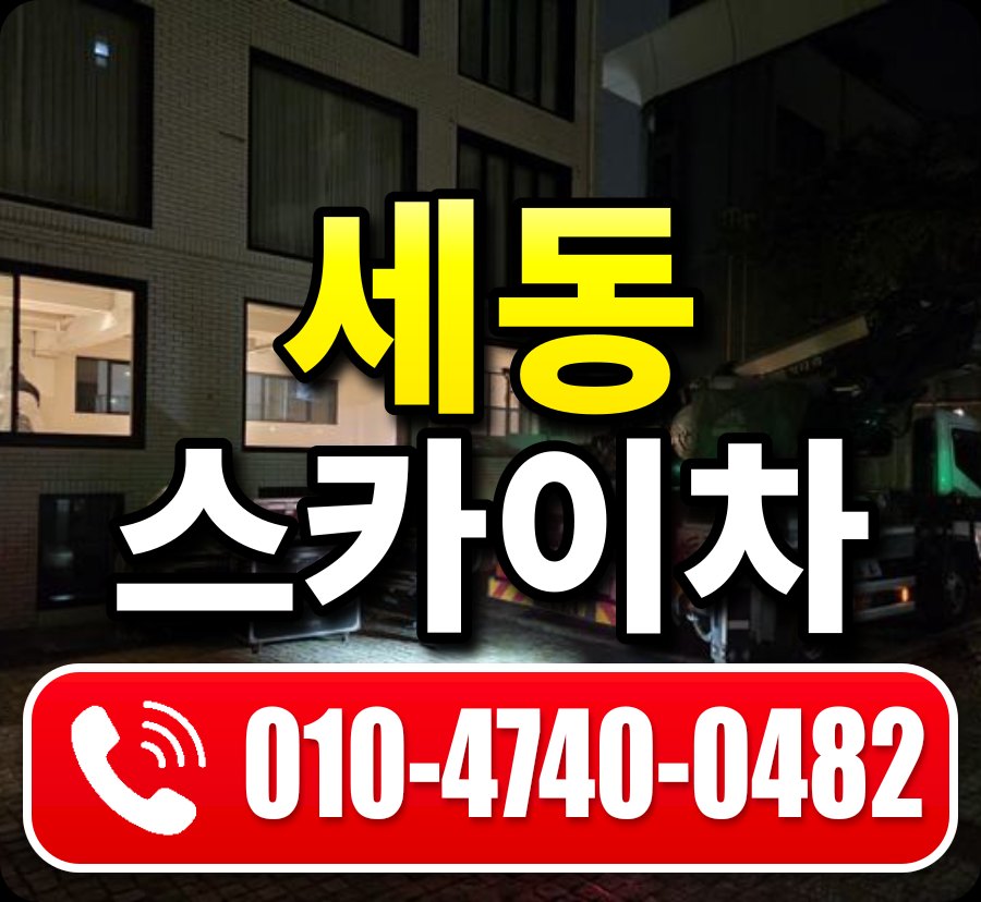 세동 스카이차 010-4740-0482