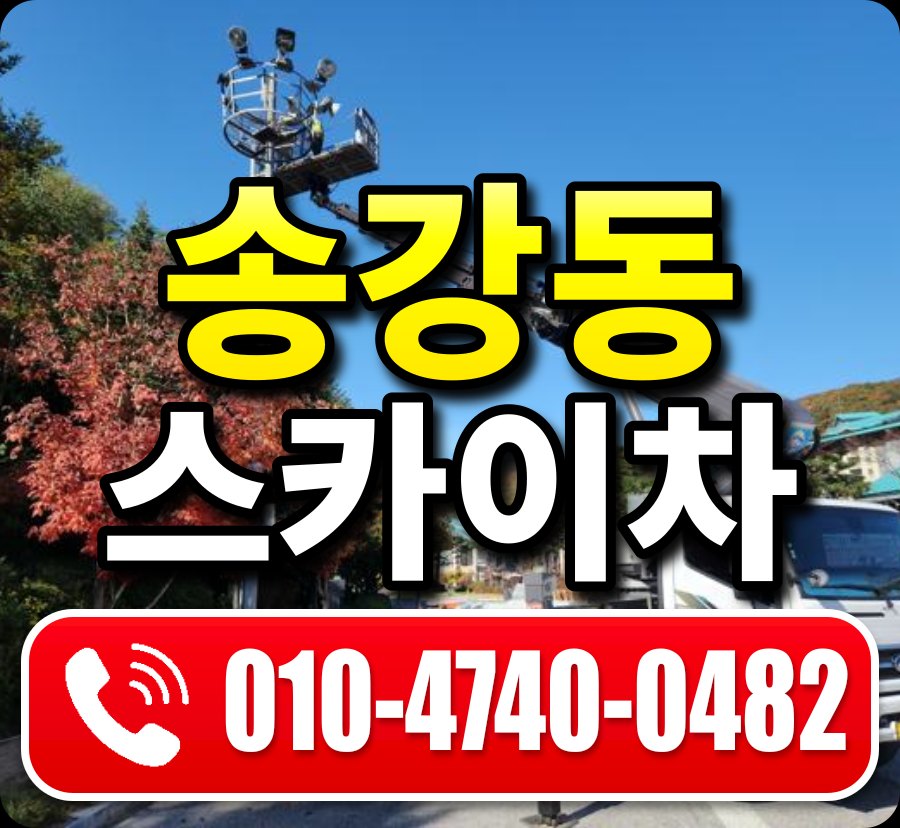 송강동 스카이차 010-4740-0482