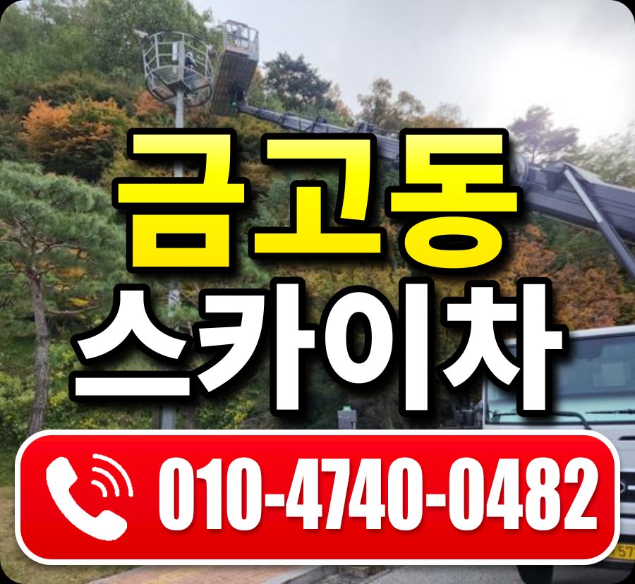 금고동 스카이차 010-4740-0482