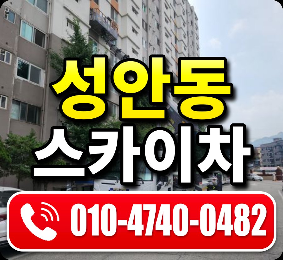 성안동 스카이차 010-4740-0482