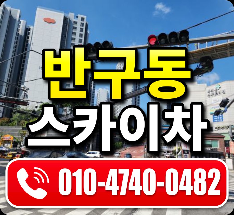 반구동 스카이차 010-4740-0482