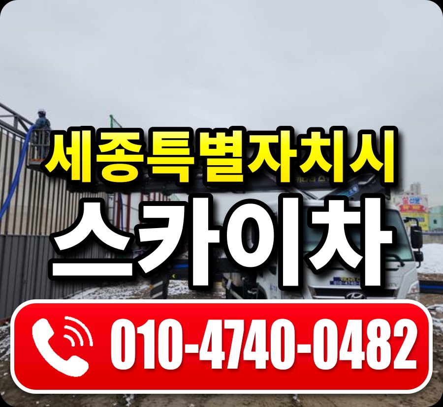 세종특별자치시 스카이차 안내