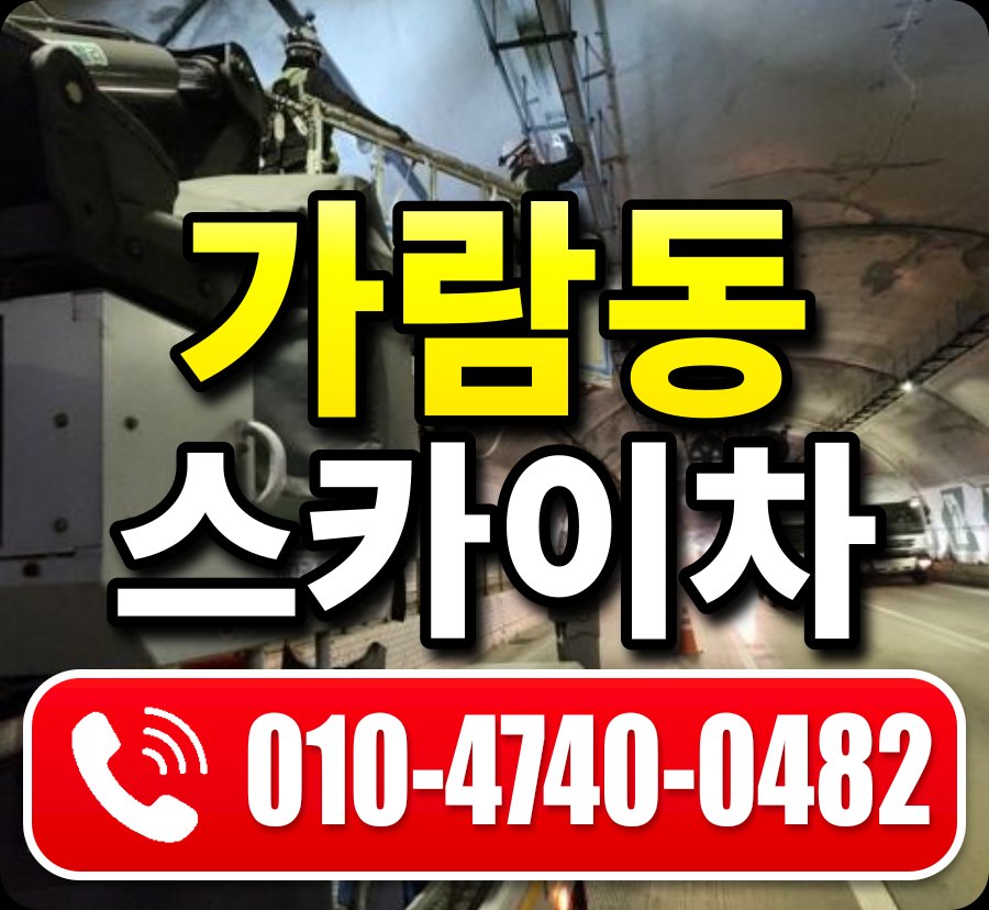 가람동 스카이차 010-4740-0482