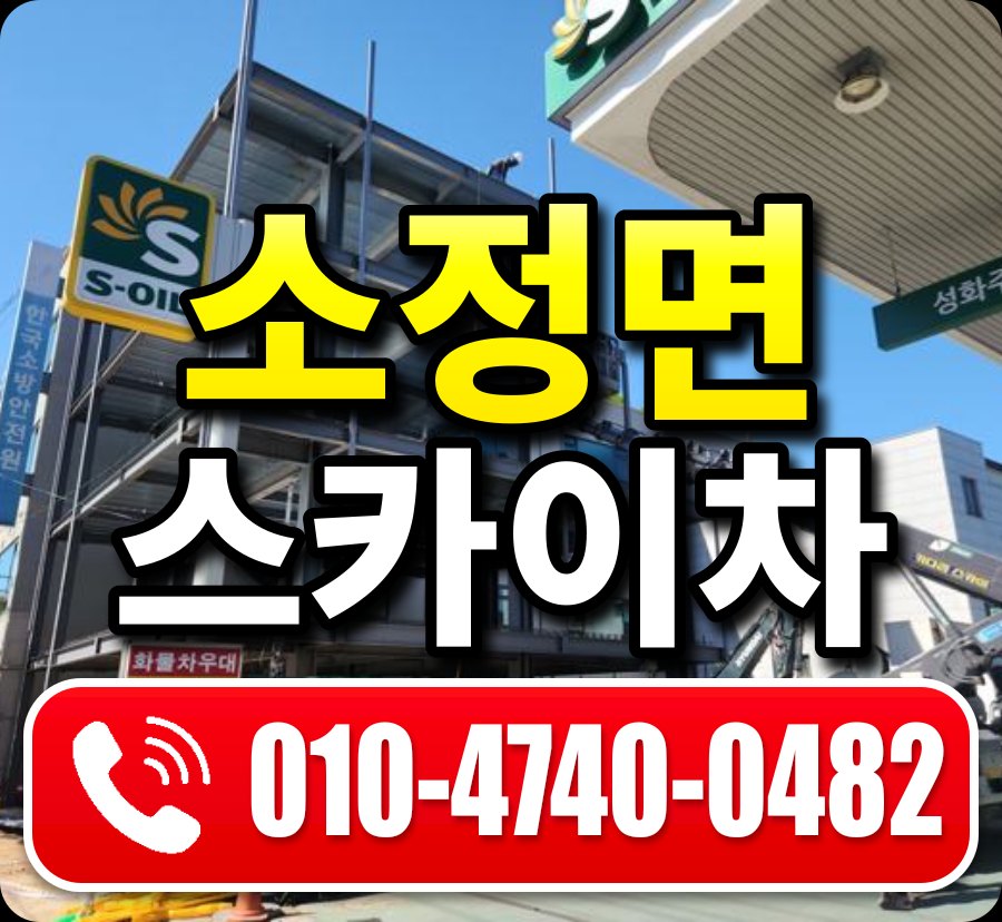 소정면 스카이차 010-4740-0482