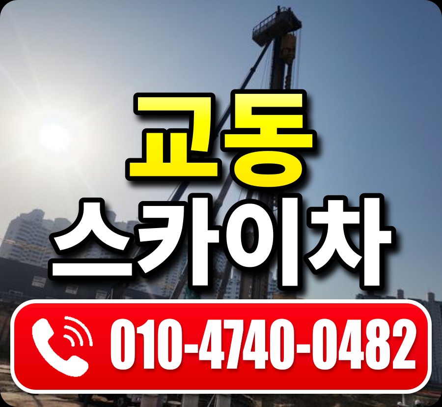 교동 스카이차 010-4740-0482