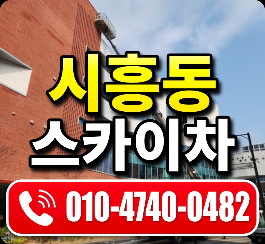 시흥동 스카이차 010-4740-0482