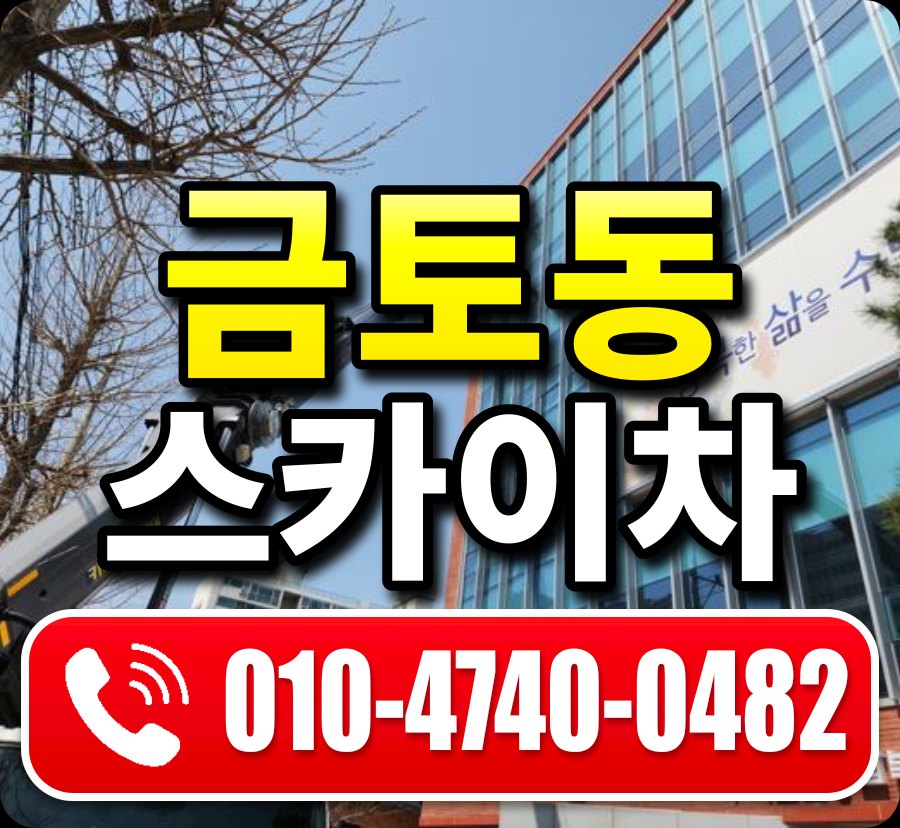 금토동 스카이차 010-4740-0482