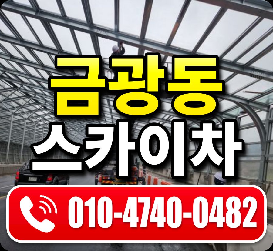 금광동 스카이차 010-4740-0482