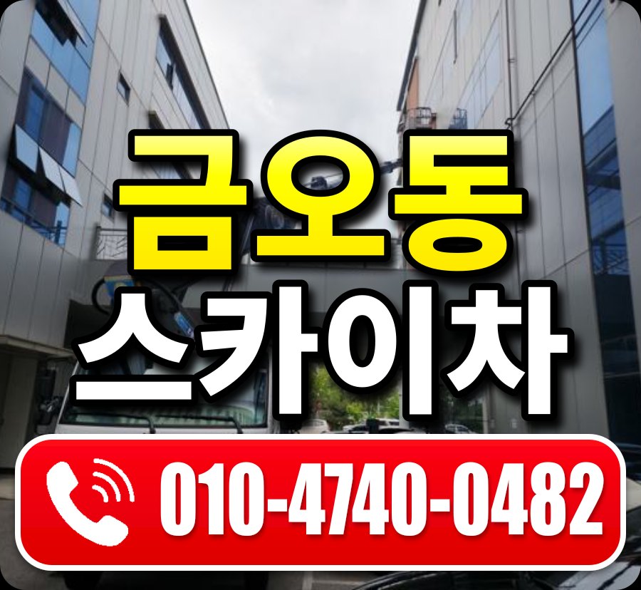 금오동 스카이차 010-4740-0482