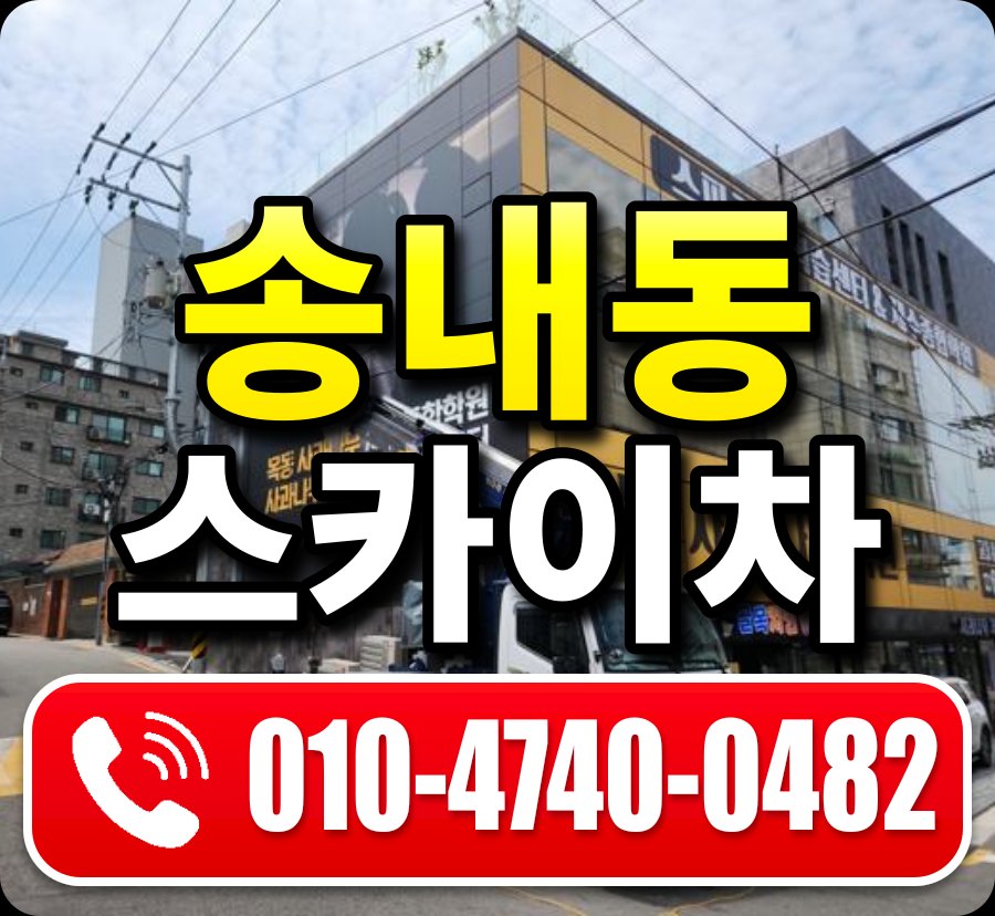 송내동 스카이차 010-4740-0482