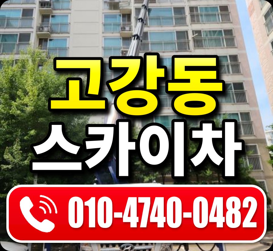 고강동 스카이차 010-4740-0482