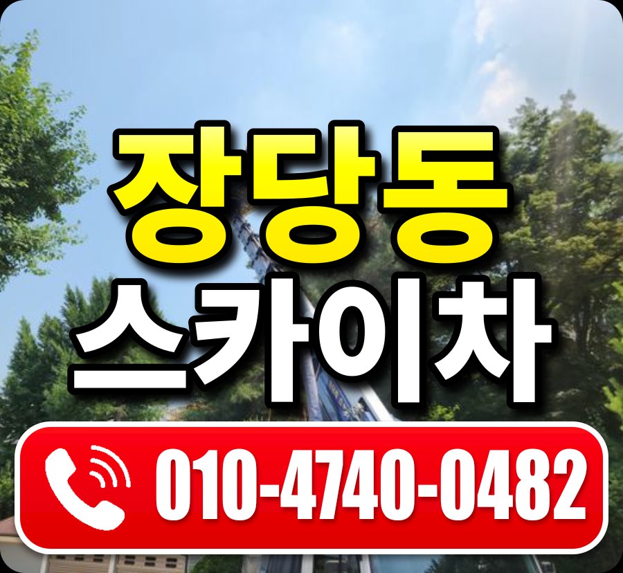 장당동 스카이차 010-4740-0482