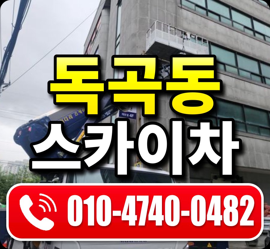 독곡동 스카이차 010-4740-0482