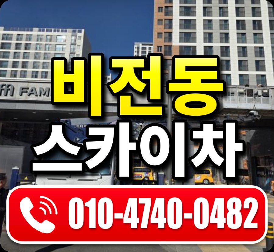 비전동 스카이차 010-4740-0482