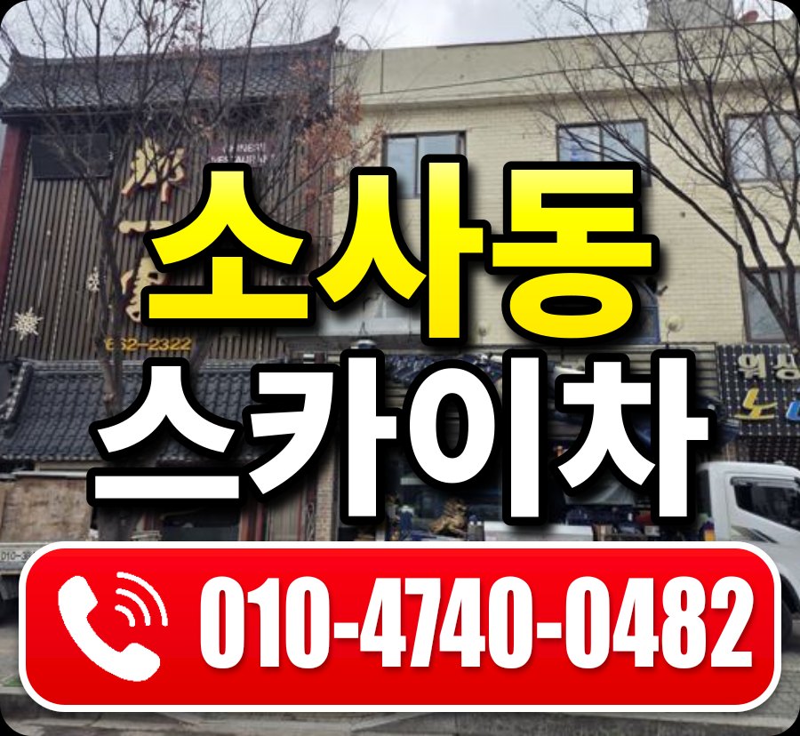 소사동 스카이차 010-4740-0482