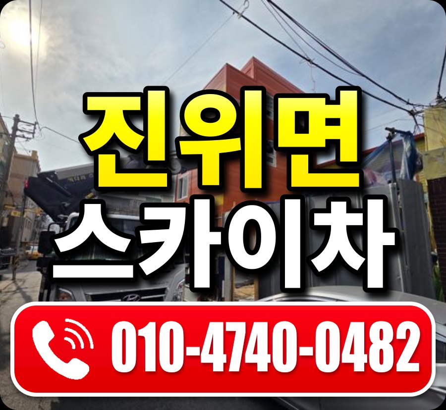 진위면 스카이차 010-4740-0482