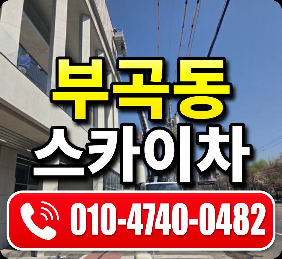 부곡동 스카이차 010-4740-0482