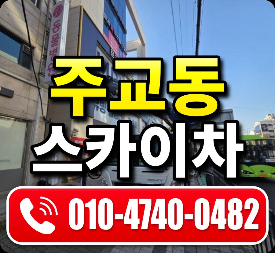 주교동 스카이차 010-4740-0482