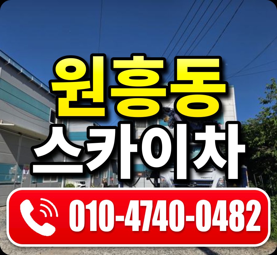 원흥동 스카이차 010-4740-0482