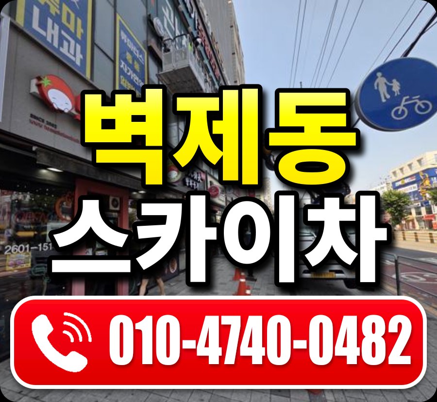 벽제동 스카이차 010-4740-0482