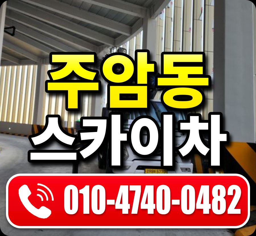 주암동 스카이차 010-4740-0482