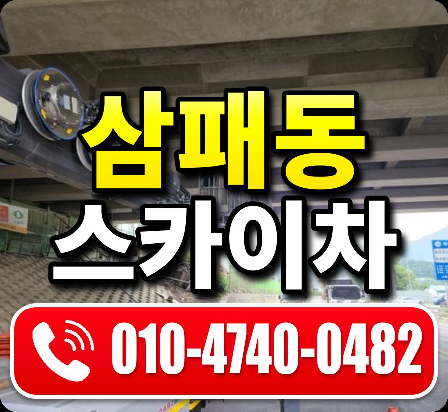 삼패동 스카이차 010-4740-0482