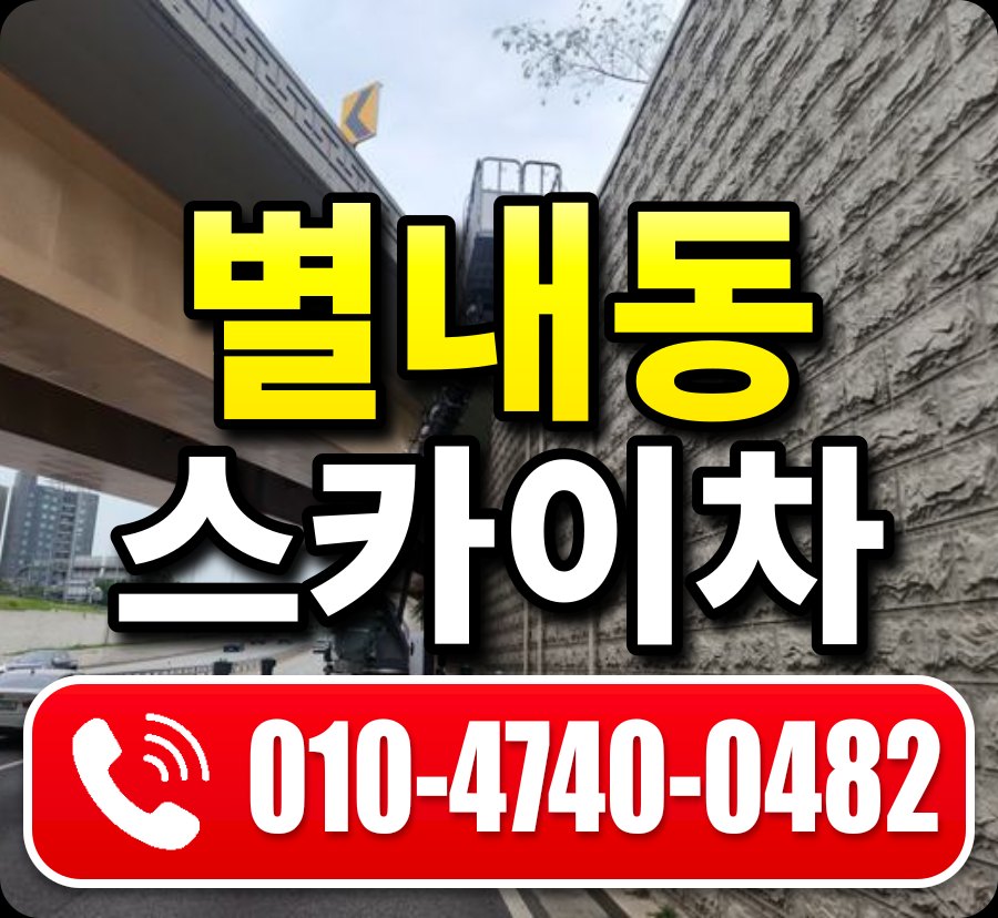 별내동 스카이차 010-4740-0482