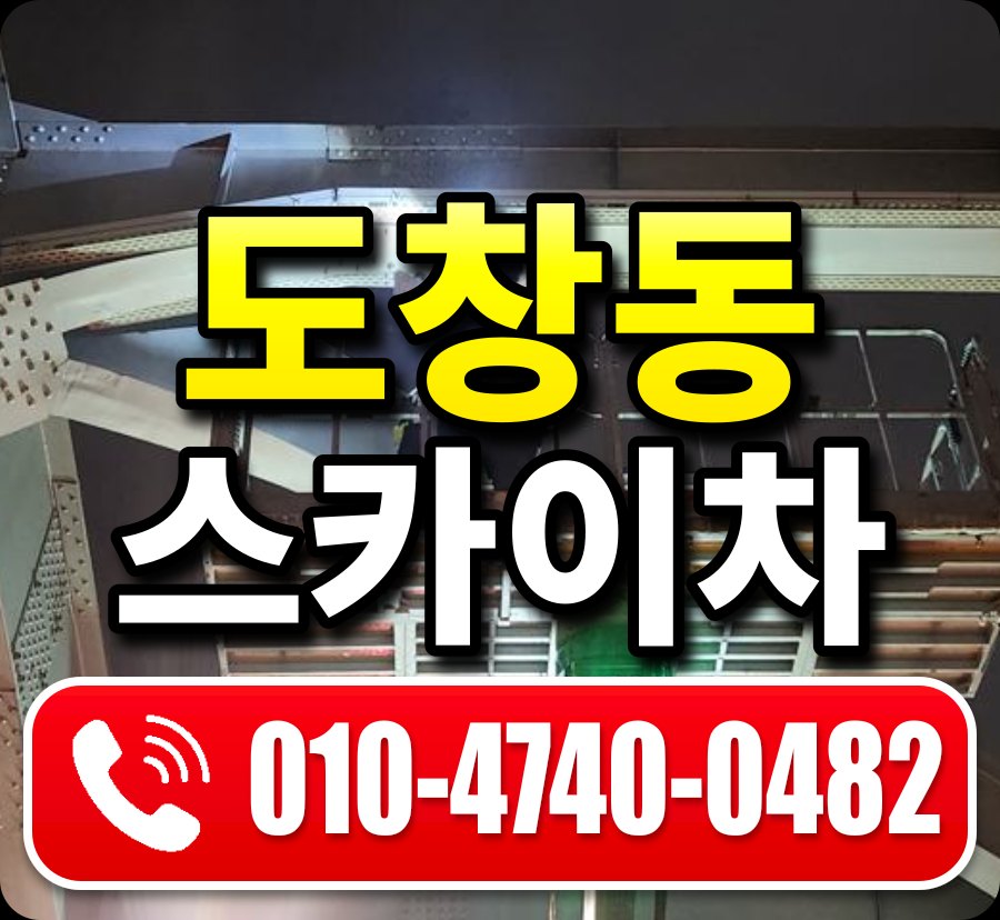 도창동 스카이차 010-4740-0482