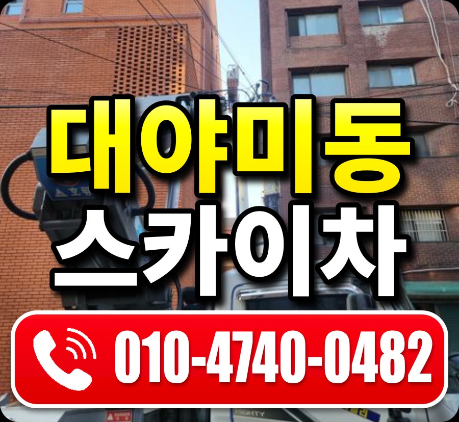 대야미동 스카이차 010-4740-0482