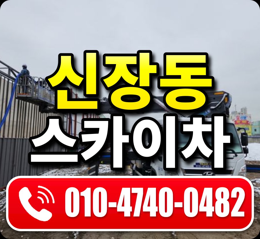 신장동 스카이차 010-4740-0482