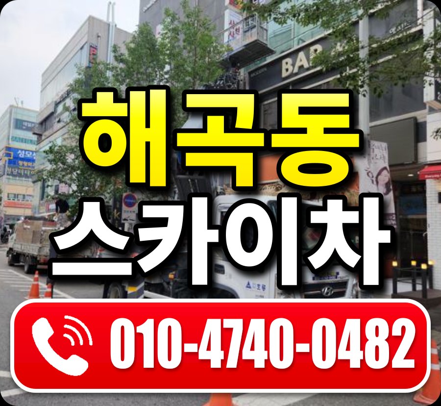 해곡동 스카이차 010-4740-0482
