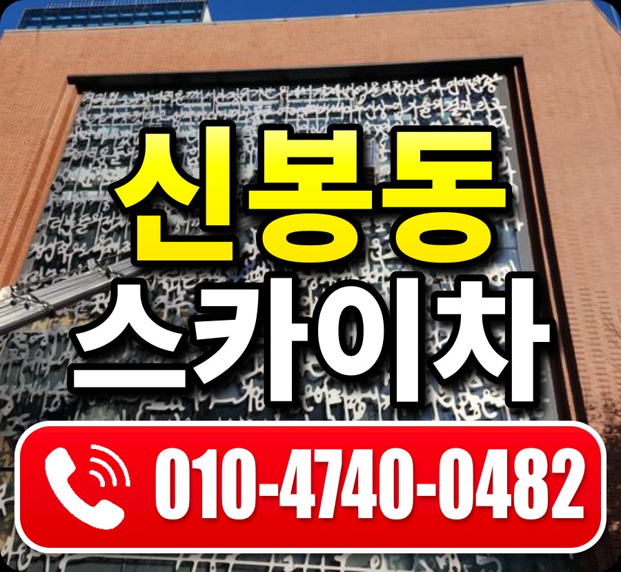 신봉동 스카이차 010-4740-0482