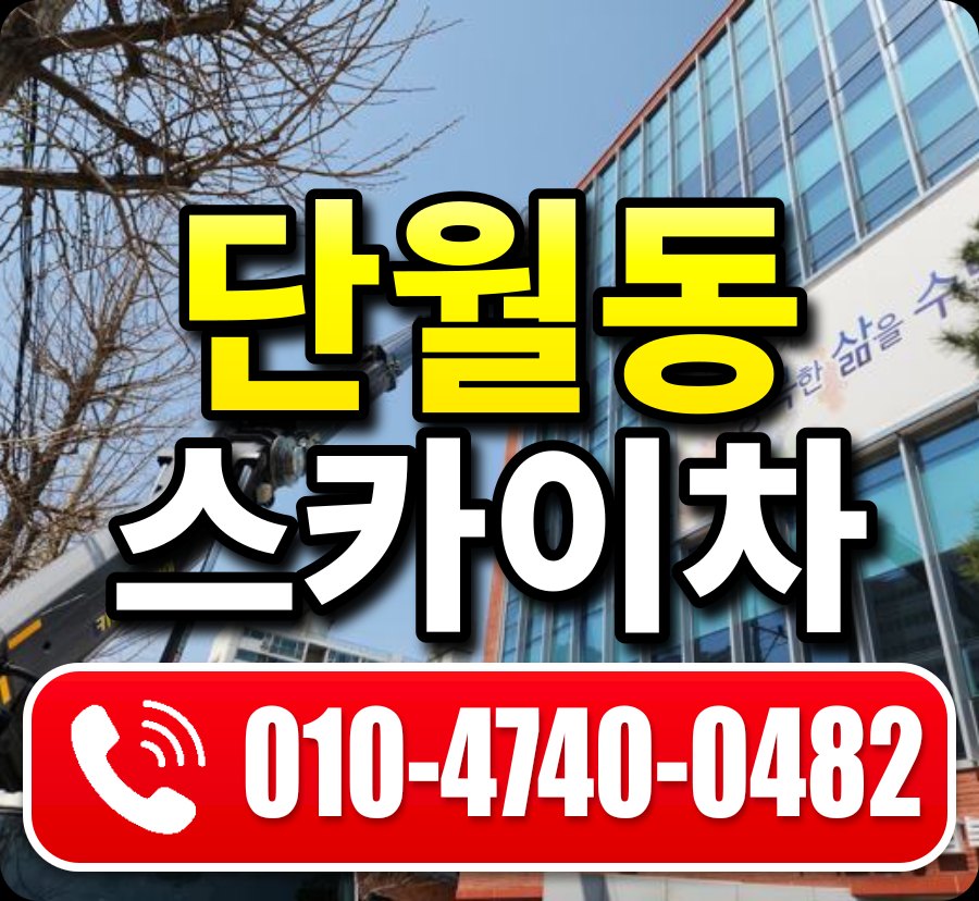 단월동 스카이차 010-4740-0482