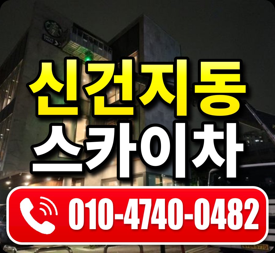 신건지동 스카이차 010-4740-0482