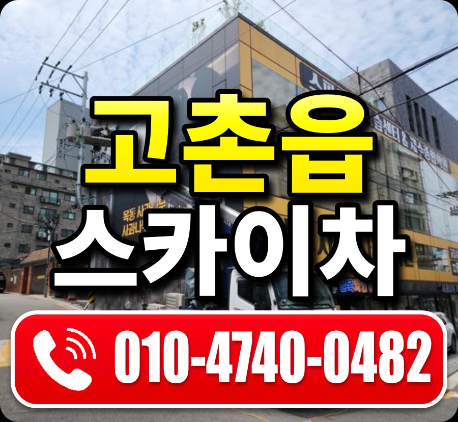 고촌읍 스카이차 010-4740-0482
