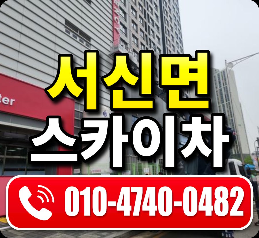 서신면 스카이차 010-4740-0482