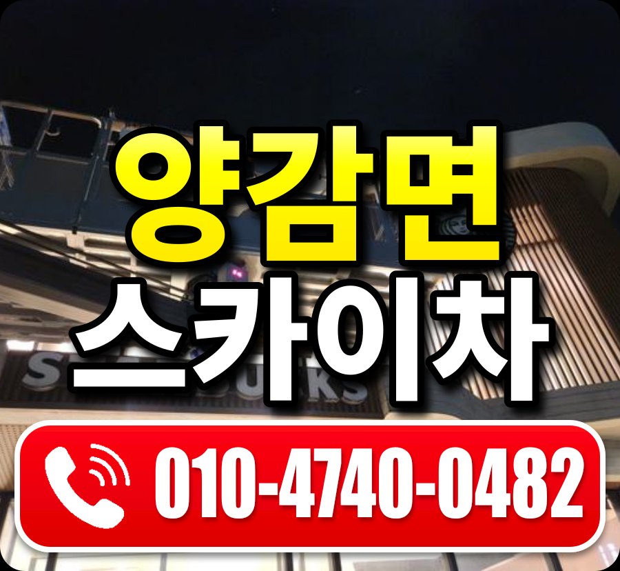 양감면 스카이차 010-4740-0482