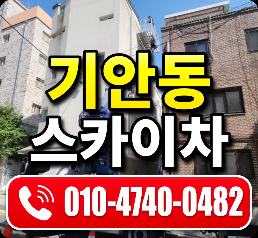 기안동 스카이차 010-4740-0482