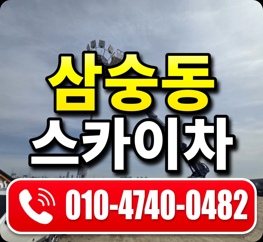 삼숭동 스카이차 010-4740-0482