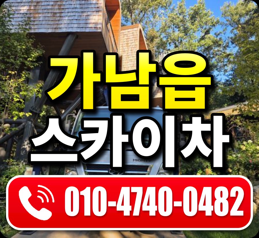 가남읍 스카이차 010-4740-0482