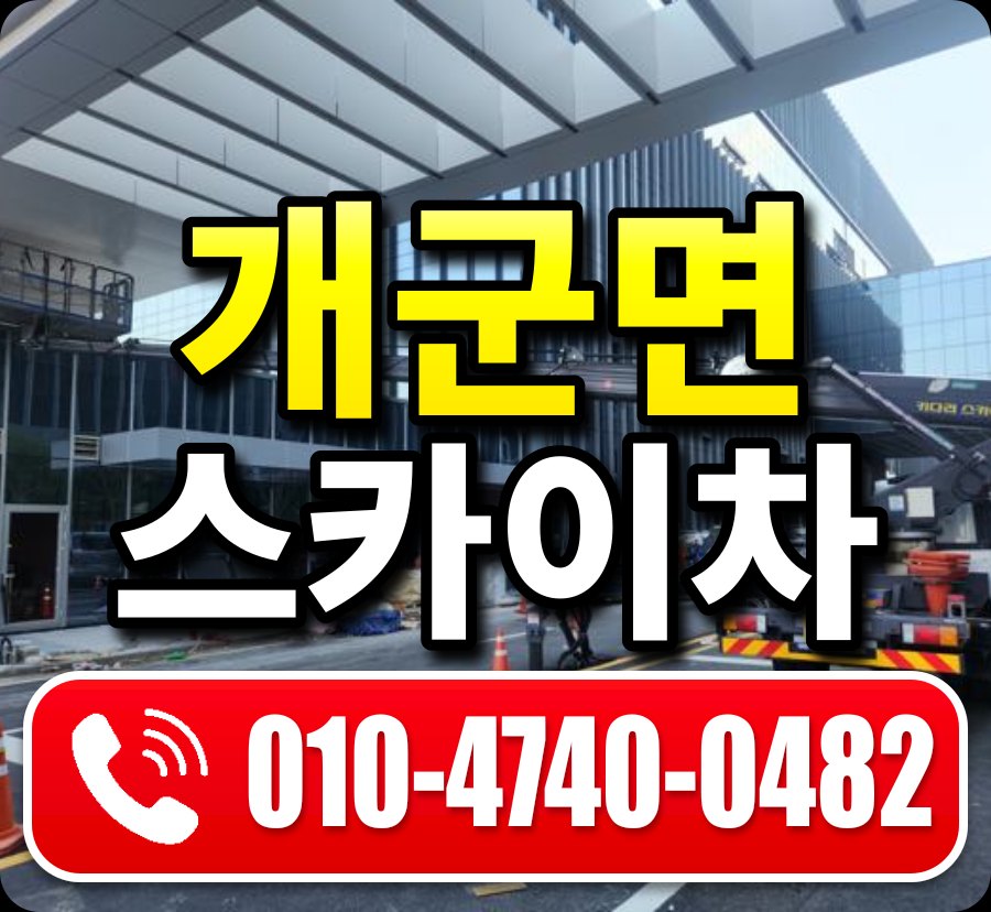 개군면 스카이차 010-4740-0482