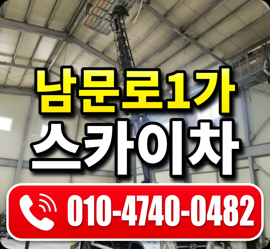 남문로1가 스카이차 010-4740-0482