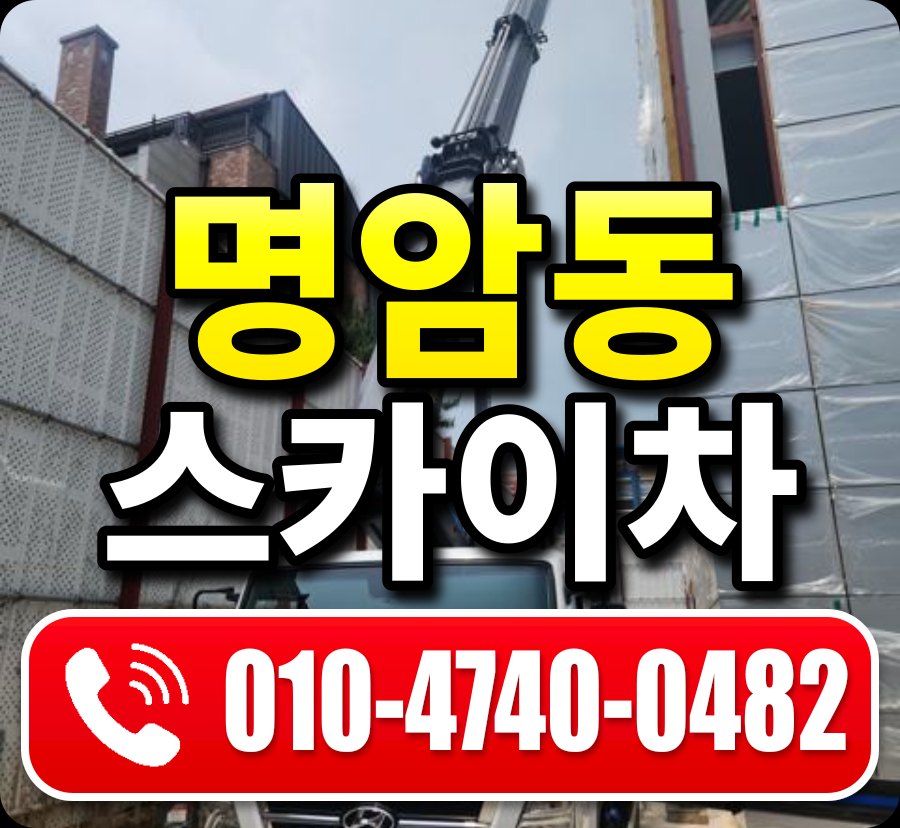 명암동 스카이차 010-4740-0482