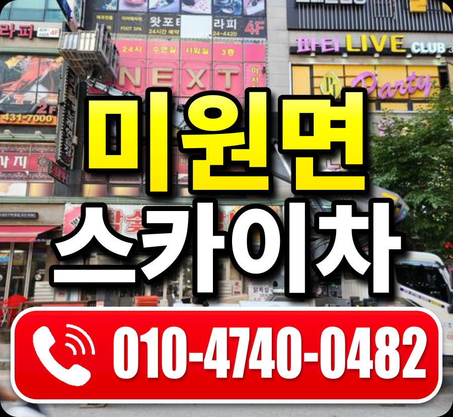 미원면 스카이차 010-4740-0482