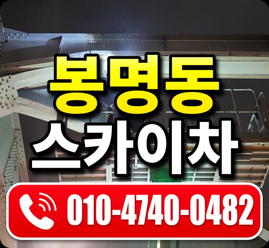 봉명동 스카이차 010-4740-0482